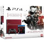PlayStation 4 500GB - Rot - Limited Edition Metal Gear Solid V + Metal Gear Solid V: The Phantom Pain