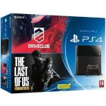 PlayStation 4 500GB - Schwarz + DriveClub + The Last Of Us (Remastered)