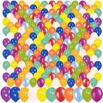 Bunte Playtastic Runde Ballons zum Karneval / Fasching 