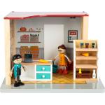 Playtive Puppenhäuser aus Holz aus Buche 11-teilig für 3 - 5 Jahre 