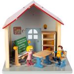 Playtive Puppenhäuser aus Holz aus Buche 11-teilig für 3 - 5 Jahre 