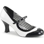 Weiße Elegante Pleaser High Heels & Stiletto-Pumps leicht für Damen Größe 46 