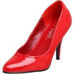 Rote Pleaser Vanity High Heels & Stiletto-Pumps für Damen Größe 40 mit Absatzhöhe über 9cm 