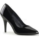Schwarze Elegante Pleaser Vanity Spitze Pfennigabsatz High Heels & Stiletto-Pumps in Normalweite Leicht für Damen Größe 45 