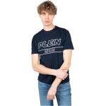 Reduzierte Blaue Plein Sport T-Shirts für Herren Größe M 