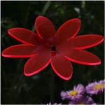 Plexiglas® Sonnenfänger Blüte Blume 14cm neon tran
