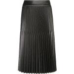 Schwarze Basler Festliche Röcke aus Leder maschinenwaschbar für Damen Größe XL 
