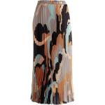 Zimtfarbene Unifarbene Elegante Slip Skirts & Satinröcke aus Satin für Damen Größe L 