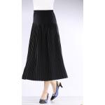 Schwarze Unifarbene Elegante Festliche Röcke aus Polyester für Damen Größe M 
