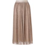 Beige TCHIBO Midi Festliche Röcke mit Glitzer aus Polyester für Damen Größe M - versandkostenfrei 
