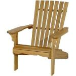 Reduzierte Braune Ploß Nachhaltige Adirondack Chairs geölt aus Akazienholz Outdoor Breite 50-100cm, Höhe 50-100cm, Tiefe 50-100cm 