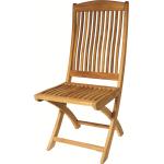 Braune Ploß Arlington Gartenstühle & Balkonstühle aus Holz Breite 0-50cm, Höhe 100-150cm, Tiefe 50-100cm 