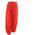 Rote Unifarbene Freizeithosen aus Baumwolle für Herren Einheitsgröße 