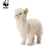 Plüschtier Alpaka (31cm, weiß) WWF lebensecht Kuscheltier Stofftier Alpaca Kamel Südamerika