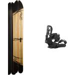 Plum - Splitboard-Bindung - Snowboard Set Board Talps 2024 - Braun