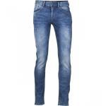 Blaue Unifarbene PME Legend Slim Fit Jeans mit Reißverschluss aus Denim für Herren Weite 29, Länge 30 - versandkostenfrei 