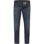 Dunkelblaue PME Legend Slim Fit Jeans mit Reißverschluss aus Baumwolle für Herren Größe XXL Weite 31, Länge 30 