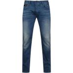 Blaue PME Legend Commander Wide Leg Jeans & Relaxed Fit Jeans aus Denim für Herren Weite 33, Länge 34 