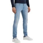 Blaue PME Legend Slim Fit Jeans mit Reißverschluss aus Denim für Herren Weite 30 
