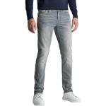 Graue PME Legend Slim Fit Jeans mit Reißverschluss aus Denim für Herren Weite 34 