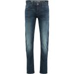 Blaue PME Legend Straight Leg Jeans mit Reißverschluss für Herren Weite 33, Länge 36 