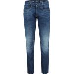 Graue PME Legend Stretch-Jeans mit Reißverschluss aus Denim für Herren Weite 34, Länge 32 