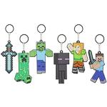 Bunte Minecraft Schlüsselanhänger & Taschenanhänger für Damen 