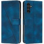 Blaue Samsung Galaxy S24+ Hüllen Art: Flip Cases mit Bildern klappbar 