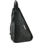 Schwarze Bree Bodybags aus LKW-Plane für Damen 