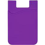 Violette Mini Geldbörsen aus Silikon für Damen 