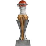 pokalspezialist Pokal Trophäe Basketball mit Gravur ca. 21 cm hoch Größe L