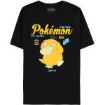 Schwarze Kurzärmelige Pokemon Kinder T-Shirts aus Baumwolle 