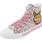 Rosa Pokemon High Top Sneaker & Sneaker Boots mit Schnürsenkel aus Textil für Damen Größe 42 
