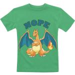 Grüne Pokemon Rundhals-Ausschnitt Kinder T-Shirts für Babys 