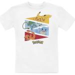 Weiße Pokemon Rundhals-Ausschnitt Kinder T-Shirts Größe 152 