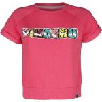 Pinke Pokemon Pikachu Rundhals-Ausschnitt T-Shirts für Damen Größe XL 