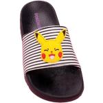 Schwarze Pokemon Pikachu Kinderschuhe ohne Verschluss rutschfest Größe 34 