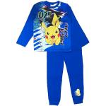Reduzierte Marineblaue Pokemon Kinderschlafanzüge & Kinderpyjamas für Jungen 2-teilig 