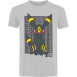Graue Kurzärmelige Pokemon Kinder T-Shirts aus Baumwolle 