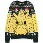 Nintendo Pokemon Pikachu Weihnachtspullover für Damen Weihnachten 