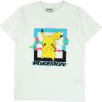 Weiße Motiv Nintendo Pokemon Pikachu Kinder T-Shirts Größe 134 