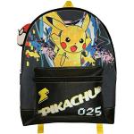 Pokemon Pikachu Roxy Großer Rucksack mit 2 Reißverschlüssen und Münzbörse