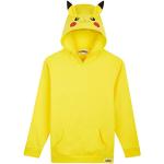 Gelbe Motiv Pokemon Pikachu Kinderhoodies & Kapuzenpullover für Kinder aus Baumwolle für Jungen 
