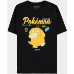 Schwarze Vintage Pokemon T-Shirts für Herren für den für den Sommer 