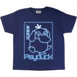 Marineblaue Kurzärmelige Nintendo Pokemon Kinder T-Shirts aus Baumwolle für Jungen Größe 128 
