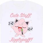 Rosa Langärmelige Pokemon T-Shirts aus Baumwolle für Damen Größe XL 
