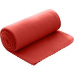 Rote Kuscheldecken & Wohndecken aus Fleece maschinenwaschbar 130x160 