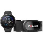 Reduzierte Schwarze Wasserdichte Polar Smartwatches mit GPS mit Bluetooth mit Barometer für Herren zum Laufsport 