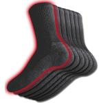 Schwarze Thermo-Socken aus Polyester für Herren Größe 39 