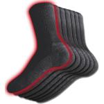 Schwarze Thermo-Socken aus Polyester für Herren Größe 43 